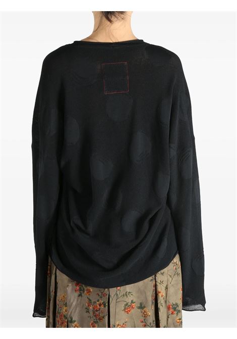 long sleeve woman black UMA WANG | UK7114UW900
